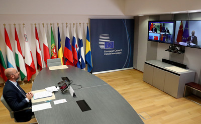 中國與歐盟舉行視訊峰會　李克強：雙方合作多過競爭