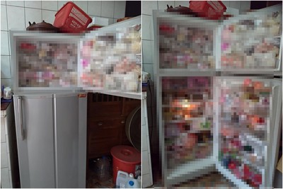 「老媽真理冰箱」3張神照!萬人暴動:畢生積蓄都在這…兒淡定曝超低電費