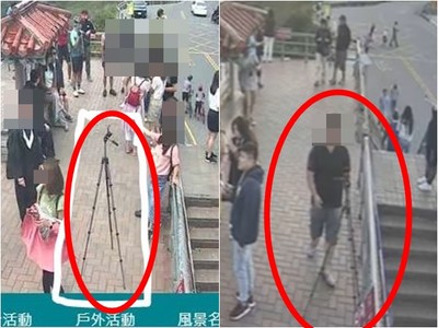 武嶺亭三腳架被領養了！「謎之大叔」緩緩靠近…感人畫面曝光