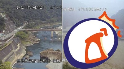 熊本暴雨狂炸！河水變泥漿「大橋被吞沒」　前後對比圖嚇壞網友