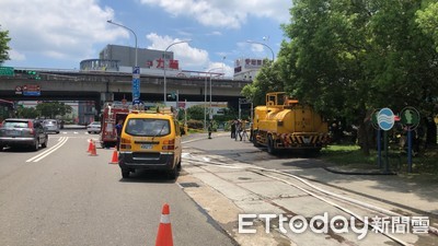 快訊／北市槽車撞破汙水處理廠管線　「濃厚瓦斯味蔓延」急疏散