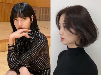 LISA剪了超夯「鎖骨短髮」!搭配4款輕盈捲度 修飾出顯嫩小臉