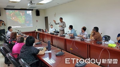 危險區域民眾勿入!花蓮舞鶴淨水廠上方地層崩塌 面積10公頃