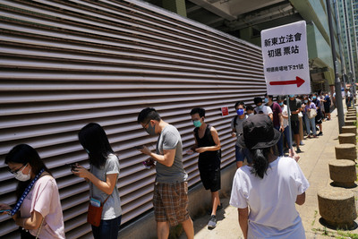 香港民主派初選結束！　超預期「近60萬人」參與投票　