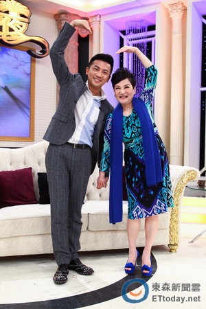 苏有朋,张小燕师徒感情好.(图/记者徐文彬摄)