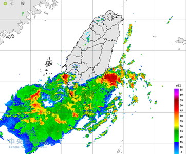 快訊／熱帶低壓水氣來了！2縣市大雨特報　彭啟明提醒3地區：對流閃電發展