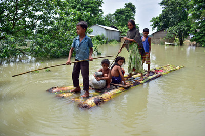 印度阿薩姆邦也洪水…已知66人死亡　至少360萬人受災