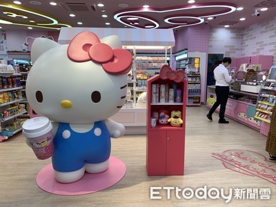 KITTY粉暴動！全球首間7-ELEVEN三麗鷗聯名店　西門町70坪2門市萌爆少女心