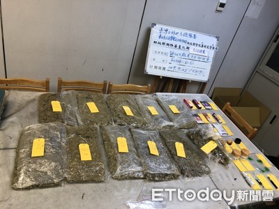 美籍男來台參加商務行程　行李箱竟有5.5公斤大麻！他喊冤：自用沒在賣