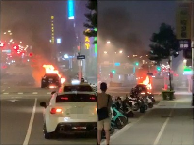 馬莎拉蒂火燒車！萌妹「奶音哭喊」：越來越大了！32秒影片讓網笑翻
