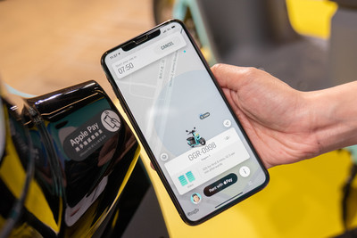 Apple Pay租GoShare更方便！iPhone XR以上機型「TAP ＆ GO」一觸出發