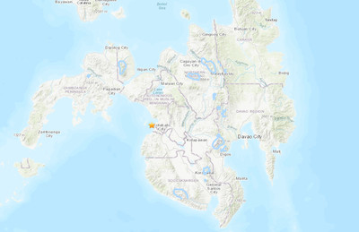 菲律賓民答那峨島凌晨搖晃　規模6.4深層地震