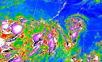 哈格比進逼發海警！全台連2天防強風豪雨　各地「暴風圈侵襲機率」出爐