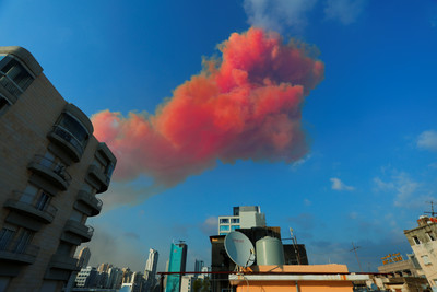 影／黎巴嫩首都大爆炸原因曝光！　「焊接火花」引爆2750噸硝酸銨