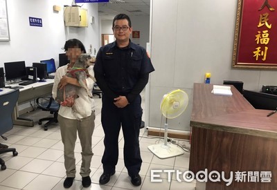 愛犬伴身旁13年「翹家」逃跑　熱心警臉書發文協尋...婦人熱淚擁抱「牠」