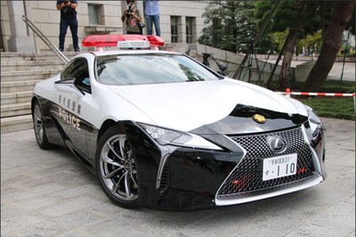 日本最強警車隊就在栃木縣　Lexus LC500化身警用特仕款