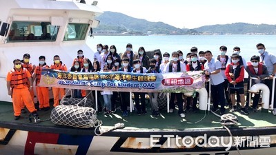 海巡署海洋學生體驗營 馬祖「深度教育、體驗海巡」歡樂啟航