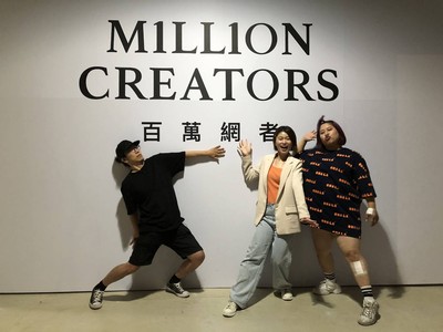 三大網紅誰能脫穎而出?《Million Creators百萬網者》華山一日快閃店9/27登場