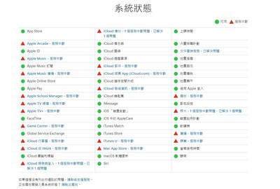 蘋果服務疑中斷！iCloud連不上、Apple Music出現異常