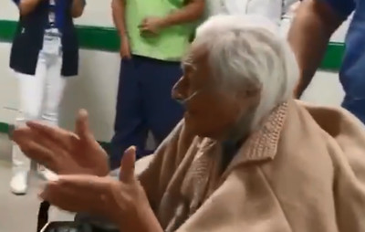 墨西哥103歲人瑞嬤「患慢性肺疾」…入院僅10天　戰勝新冠肺炎