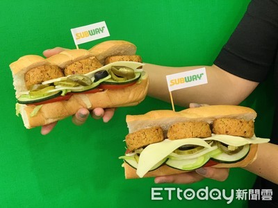 素食也能吃！SUBWAY全新「蔬菜球堡」來了　鷹嘴豆泥尬各式辛香料香炸