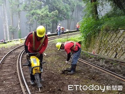 阿里山林鐵神木線三天急搶修　18日提前復駛