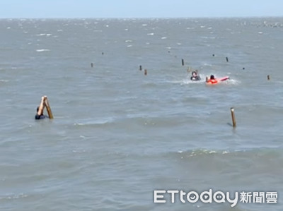 「海面上有3顆頭！」雲林3男挖蛤蜊險遭滅頂　 海巡急奔驚險救援