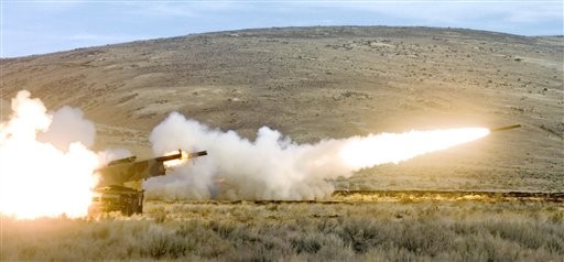 ▲海馬斯,海馬士多管火箭系統（HIMARS）。（圖／達志／美聯社）