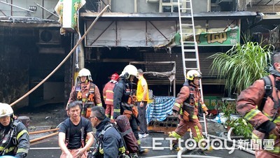 快訊／三重清晨傳瓦斯桶爆炸聲　火舌迅速吞噬檳榔攤...7人送醫1人不治