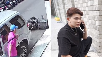 愛車遭撞爛…孫生報警怒揪肇逃者！　一看「監視器畫面」傻眼了