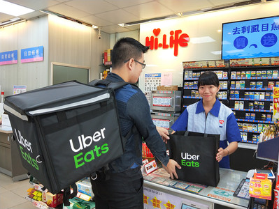 萊爾富攜手Uber Eats「店到宅」11/9啟用⋯首波開放140家門市