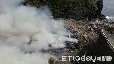 垃圾掩埋場火警…悶燒逾24hrs「臭味壟罩全綠島」　居民崩潰！