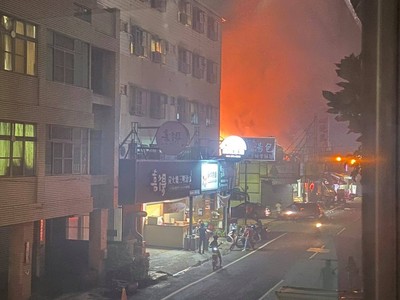 快訊／台南永康驚傳氣爆！火光、濃煙沖天　住戶聽巨響嚇壞