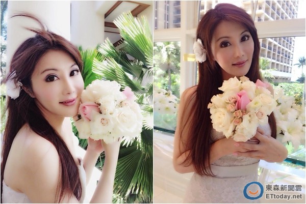 刘真辛隆夏威夷婚礼 「第一女打仔」杨丽菁箭步夺捧花