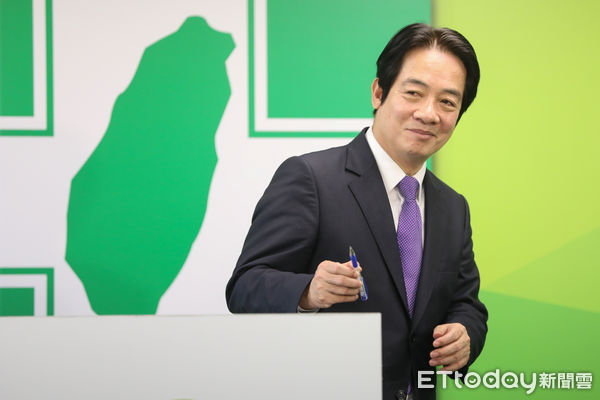 ▲民進黨新任黨主席賴清德受訪。（圖／記者林敬旻攝）