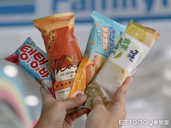 ▲▼全家最新6款冰棒雪糕。（圖／記者蕭筠攝）