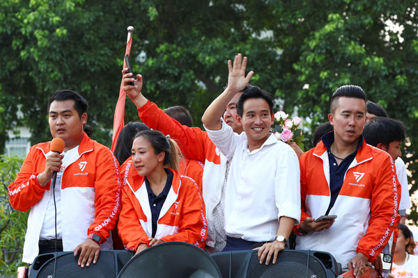 ▲▼泰國大選，民主派「前進黨」（Move Forward）成為最大黨，黨魁皮塔（Pita Limjaroenrat）有望成為下屆總理。（圖／路透）