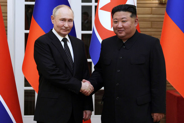 ▲▼ 普丁與金正恩會晤    。（圖／路透）