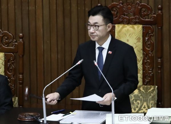 ▲身心障礙者權益保障法 部分條文修正草案 三讀 江啟臣 立法院院會。（圖／記者屠惠剛攝）