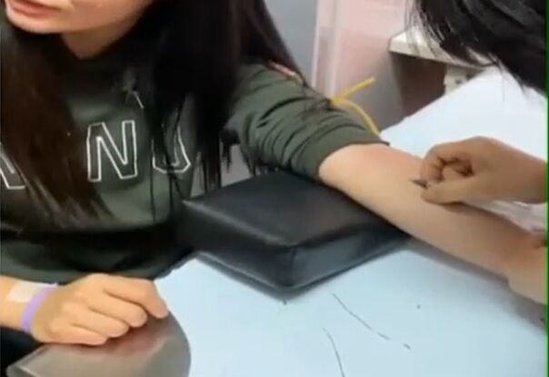 ▲▼立委踢爆台師大女足隊遭強迫抽血。（圖／翻攝自立法院議事直播）