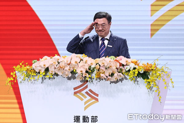 ▲行政院長卓榮泰出席運動部揭牌暨布達典禮。（圖／記者林敬旻攝）