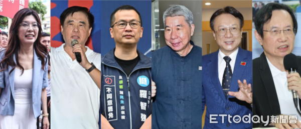 ▲▼「國民黨主席參選人」鄭麗文、郝龍斌、羅智強、張亞中、卓伯源、蔡志弘。（圖／資料照）