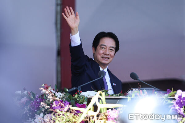 ▲總統賴清德於雙十國慶大會致詞。（圖／記者林敬旻攝）