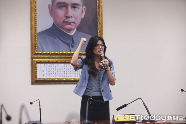 ▲國民黨新任黨主席鄭麗文。（圖／記者呂佳賢攝）