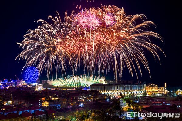 ▲▼2026義大世界跨年煙火秀。（圖／義大世界提供）