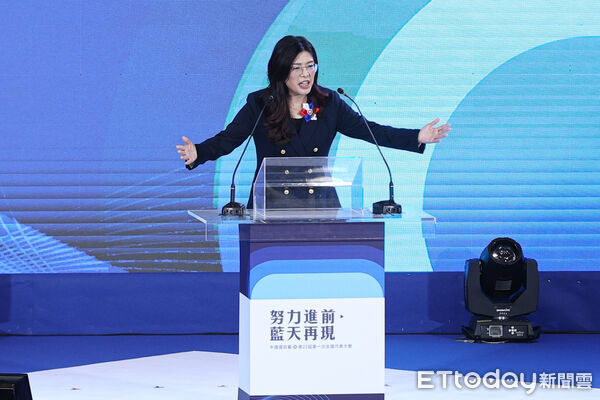 ▲國民新任黨主席鄭麗文。（圖／記者林敬旻攝）