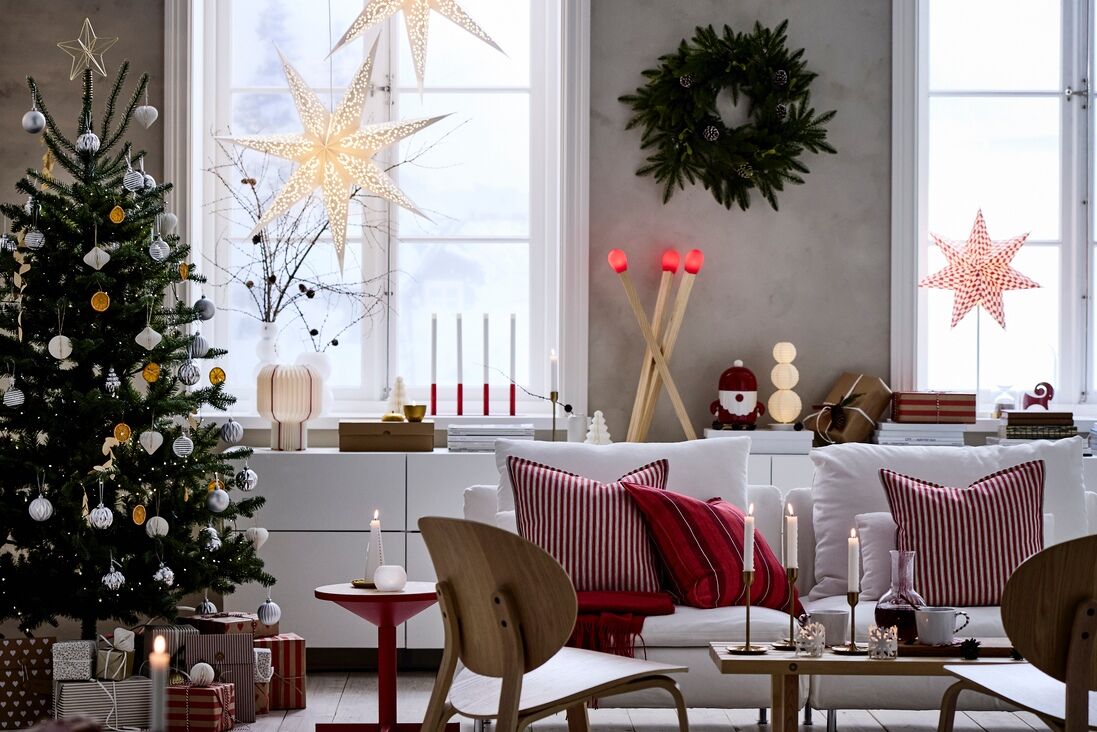 IKEA耶誕系列49元起　巨型火柴燈、鈕扣托盤好可愛