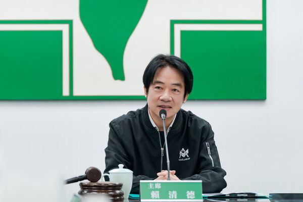 ▲▼總統兼民進黨主席賴清德出席中常會。（圖／民進黨提供）